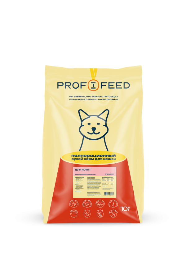 Корм «Profifeed» для котят, мешок 10 кг