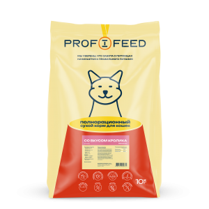 Корм «Profifeed» для кошек со вкусом кролика, мешок 10 кг